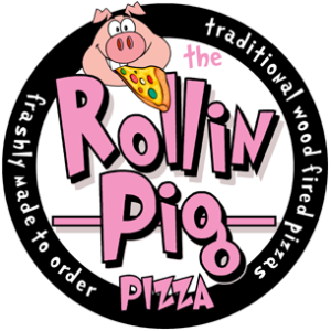 The Rollin Pig - Pizza logo